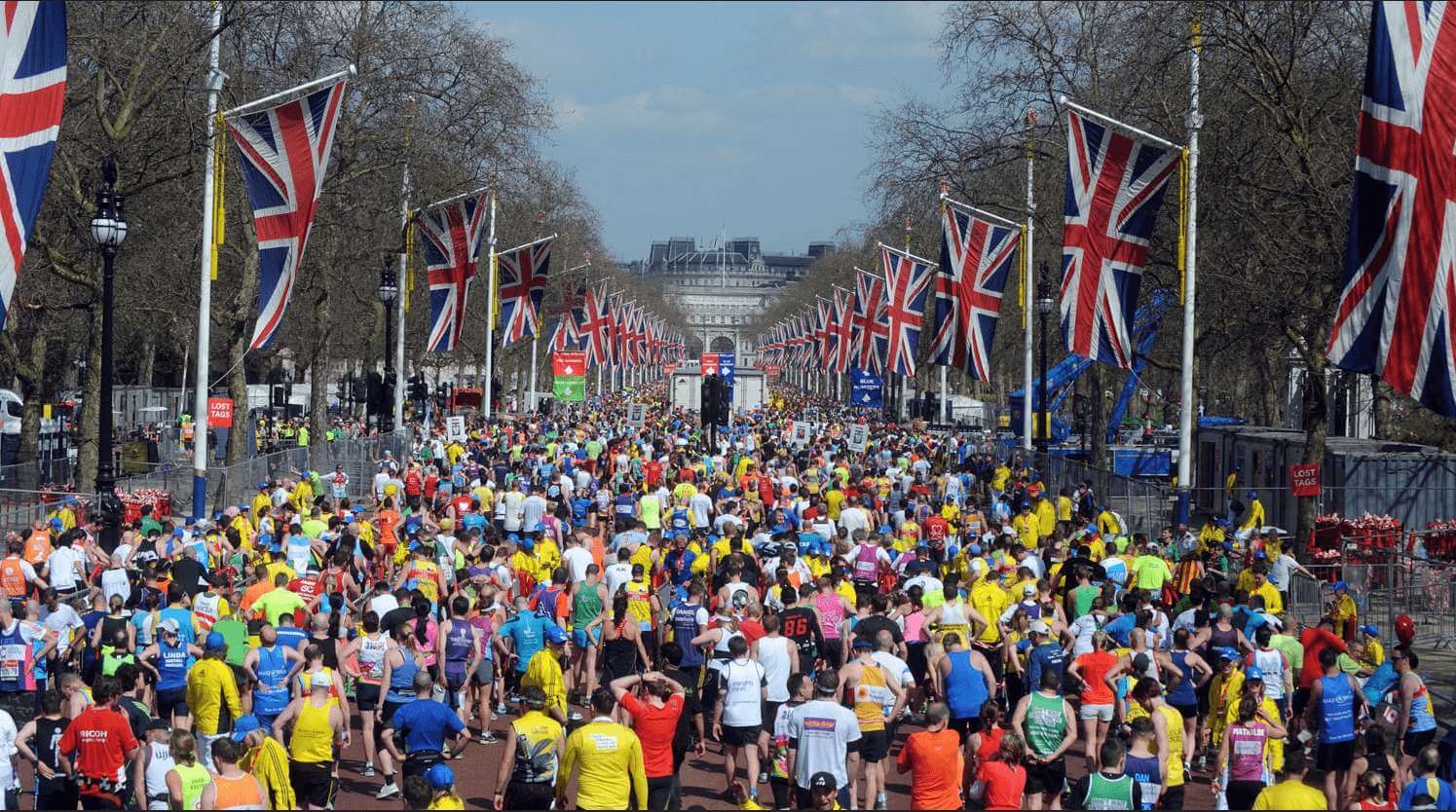 london Sports runners table Marathon For Runners London Massage